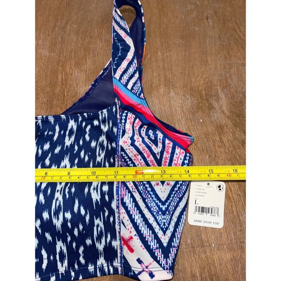 Free People Women's Sports Bra Top Size Large Training Gym NWT Blue - Picture 7 of 7